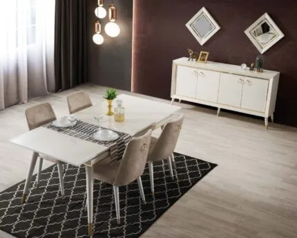 İnci Yemek Odası Takımı