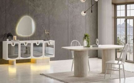 Billur Yemek Odası Takımı